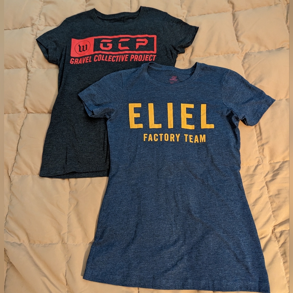 Eliel & Gravel Collection Project Women's T-shirt, Size Small 2 pack